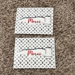 2 greeting cards blank inside